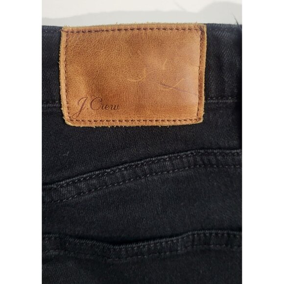 J. Crew Lookout Black High-Rise Skinny Denim Jeans Size 28 - Picture 9 of 11